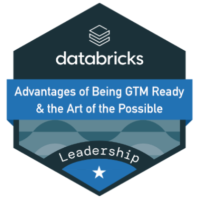 Databricks GTM Badge Databricks GTM Badge